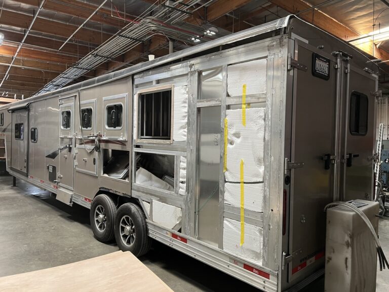 Trailer Dent Repair Shop